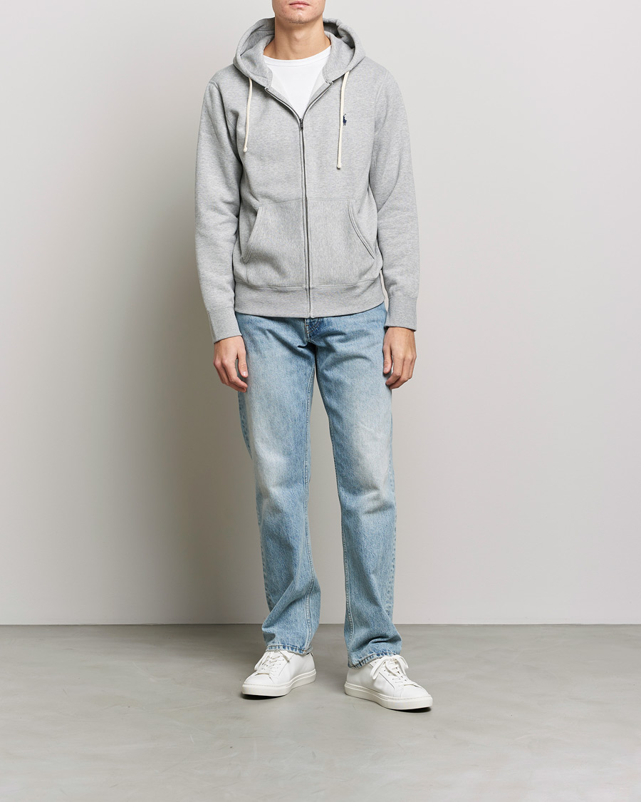 Polo Ralph Lauren Full-Zip Hoodie Andover Heather