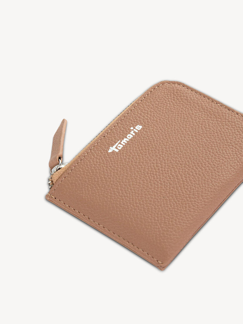 Leren Kreditkartenetui - beige