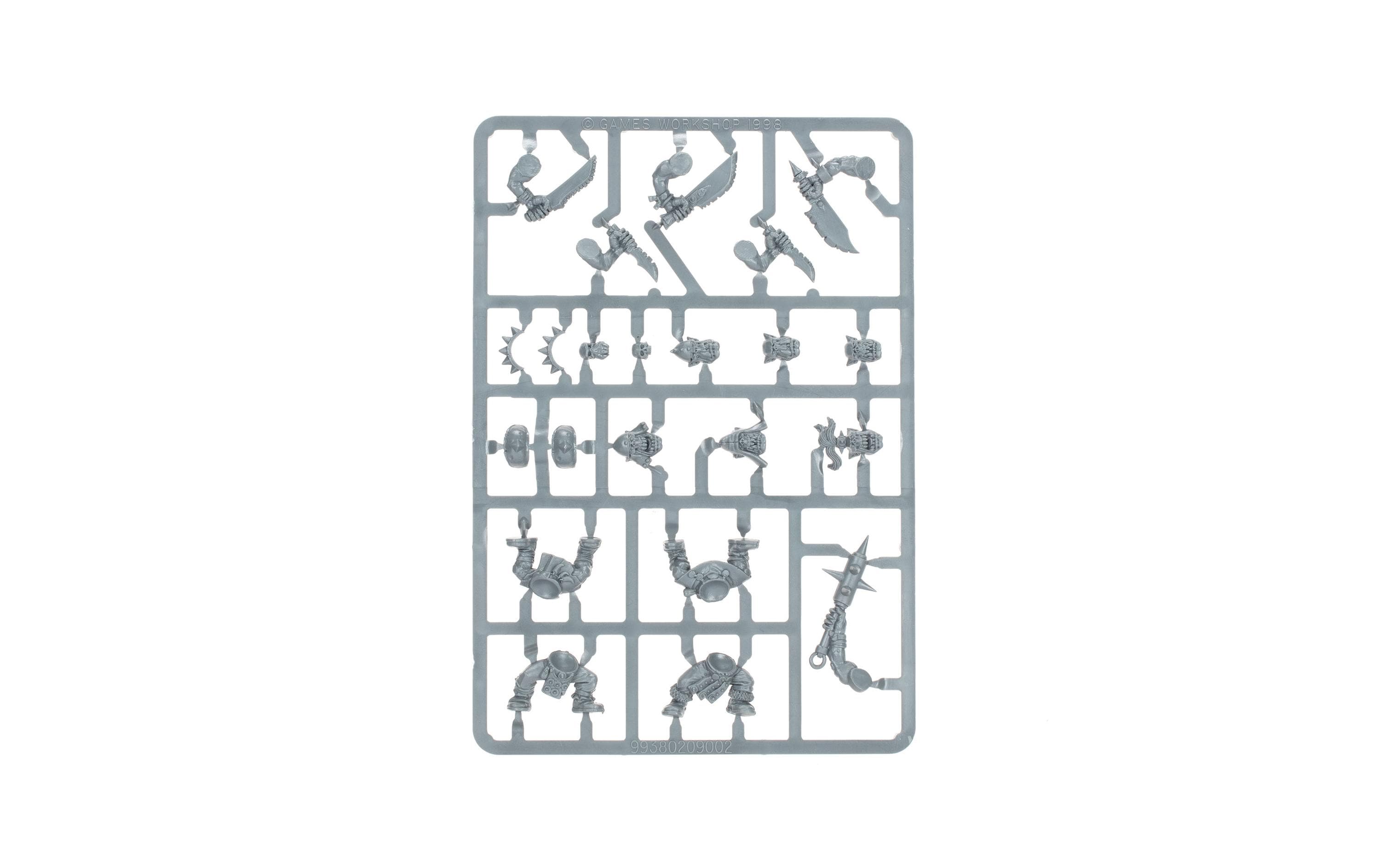 Figurenset Warhammer The old World Orc Boyz MobWarhammer The old World Orc Goblin Tribes Miniaturen: Mob der Orkkrieger