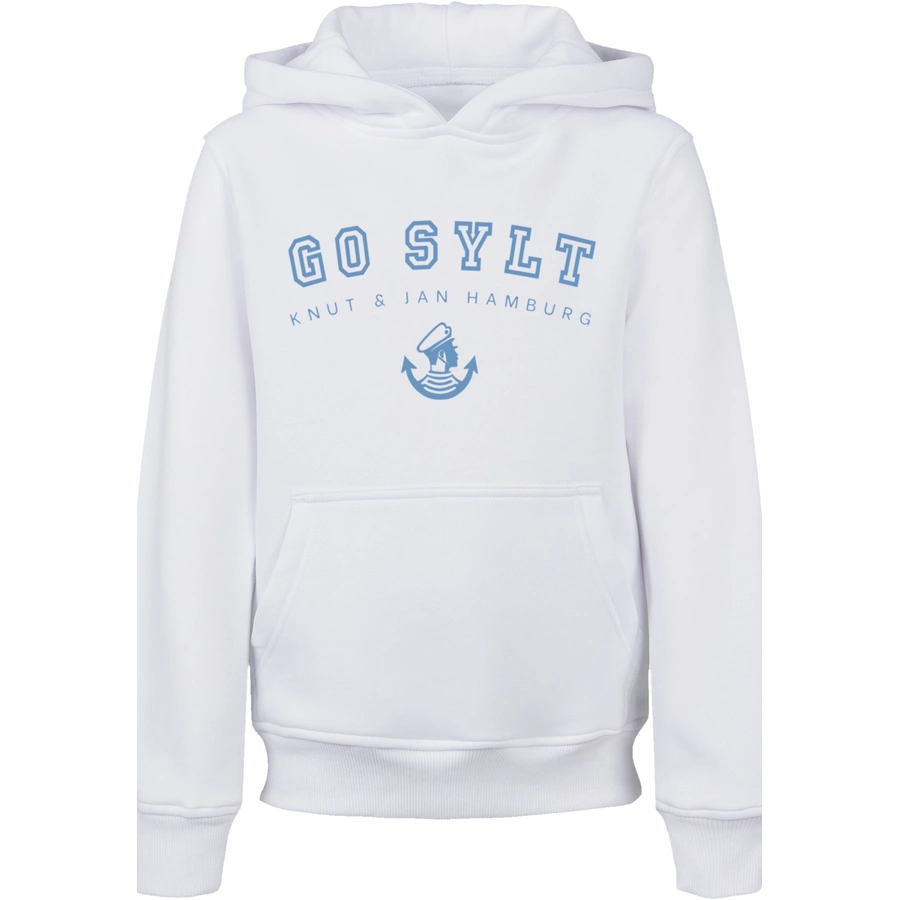 F4NT4STIC Hoodie Go Sylt Knut & Jan Hamburg weiß