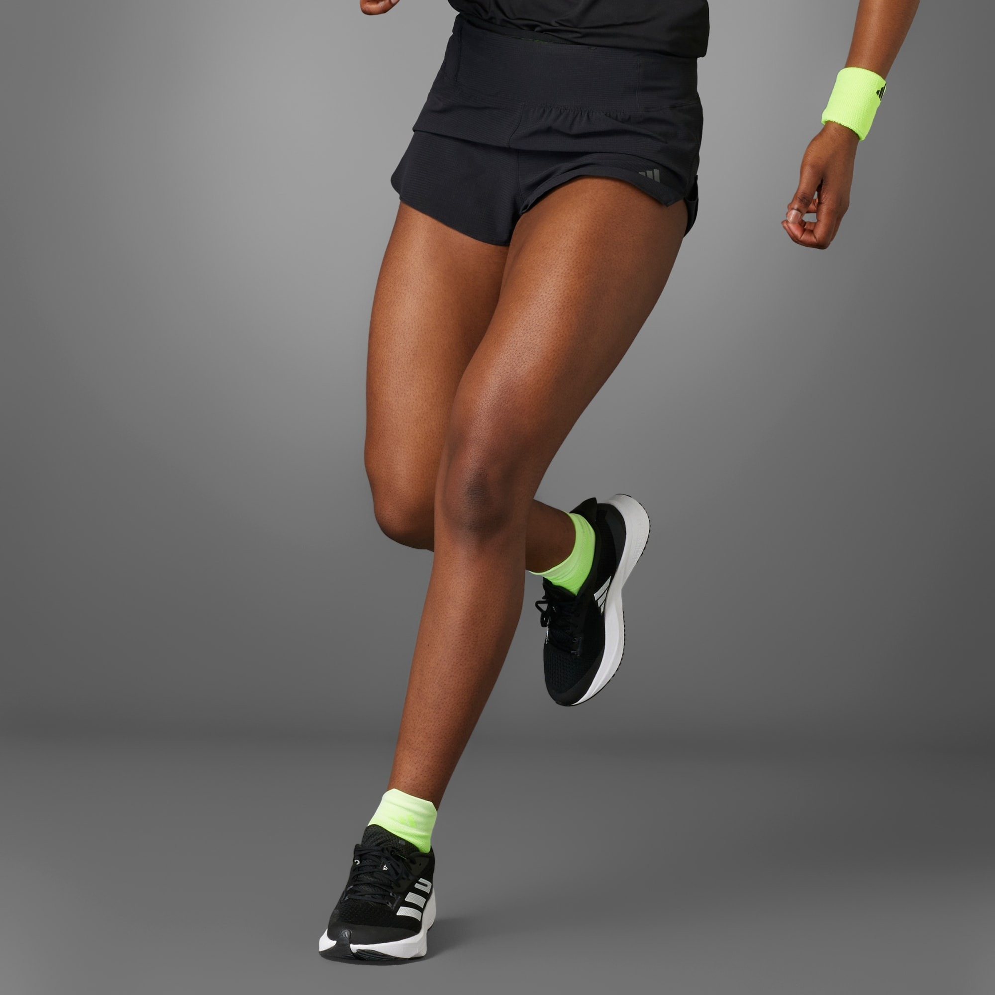 Adizero Running Gel Shorts Dame Black