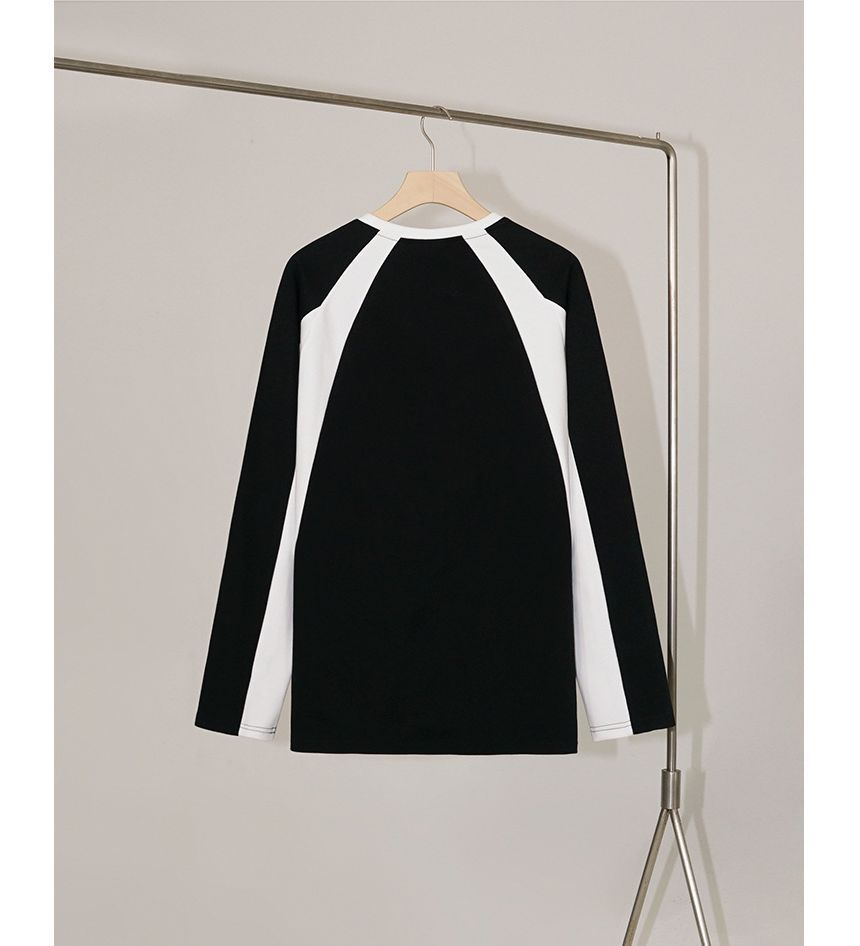 Omozando - Sweatshirt met ronde hals en letters