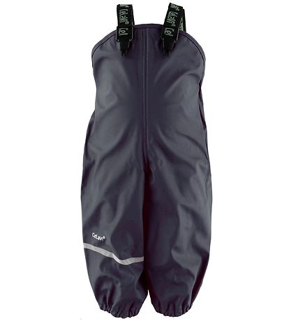 CeLaVi Regenhose - PU - Navy m. Träger