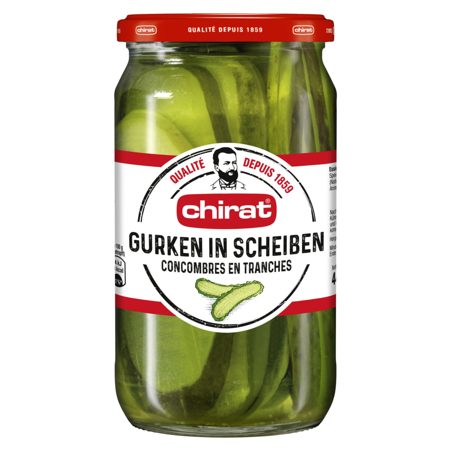 CHIRAT Gurken in Scheiben