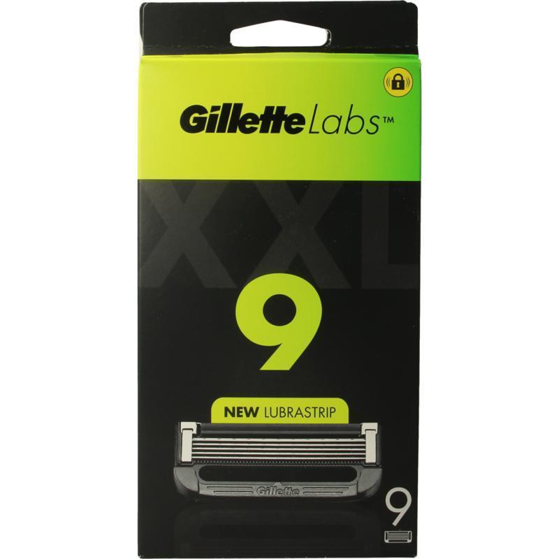 Gillette Labs Navulmesjes 9 Stuks