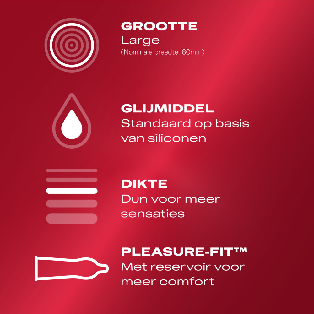 Durex Condooms Thin Feel XL10 stuks