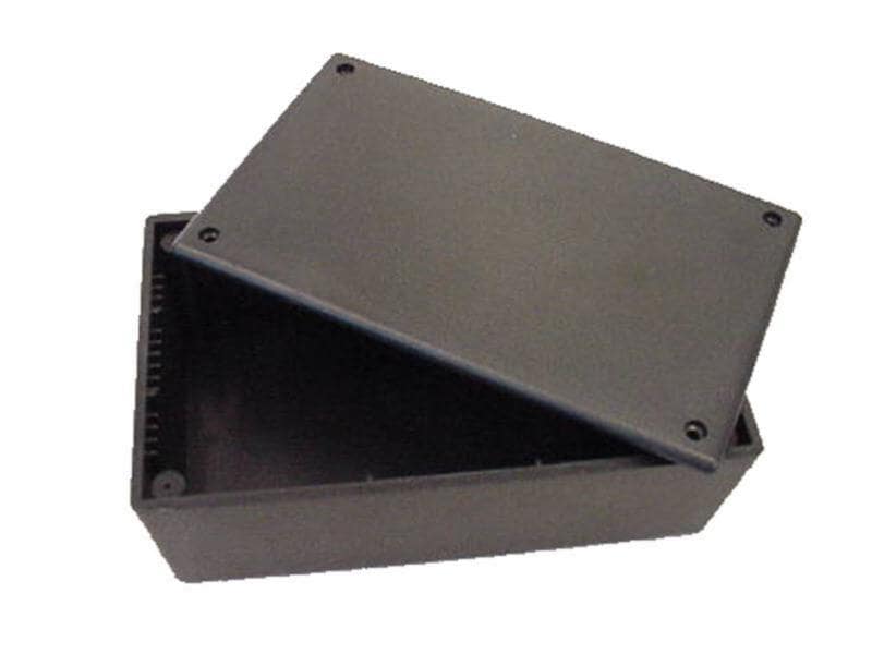 Velleman Gehäuse WCAH2851, 160x95x55mm Schwarz ABS-Plastikgehäuse, Schwarz