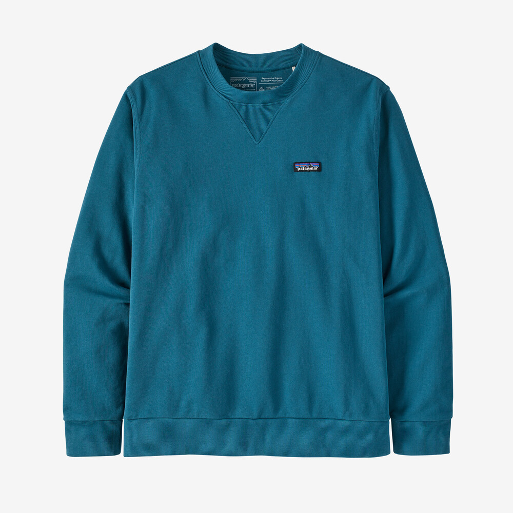 Regeneratives Sweatshirt aus Bio-zertifizierter Baumwolle mit Rundhalsausschnitt