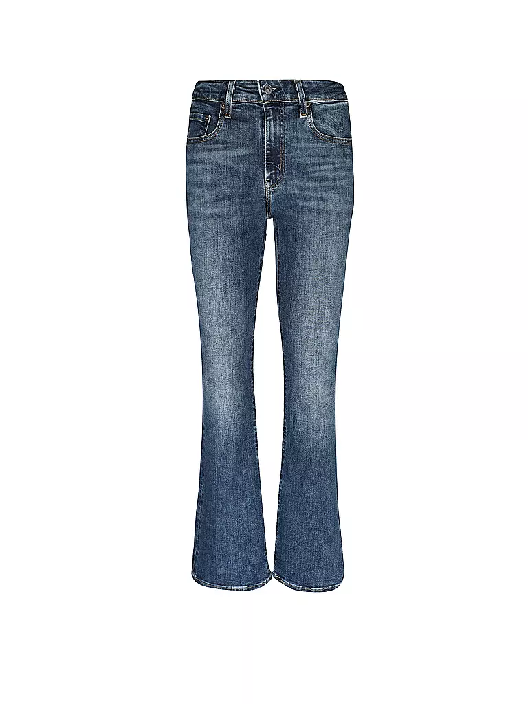 LEVI'S® Highwaist Jeans Bootcut Fit 725 blau