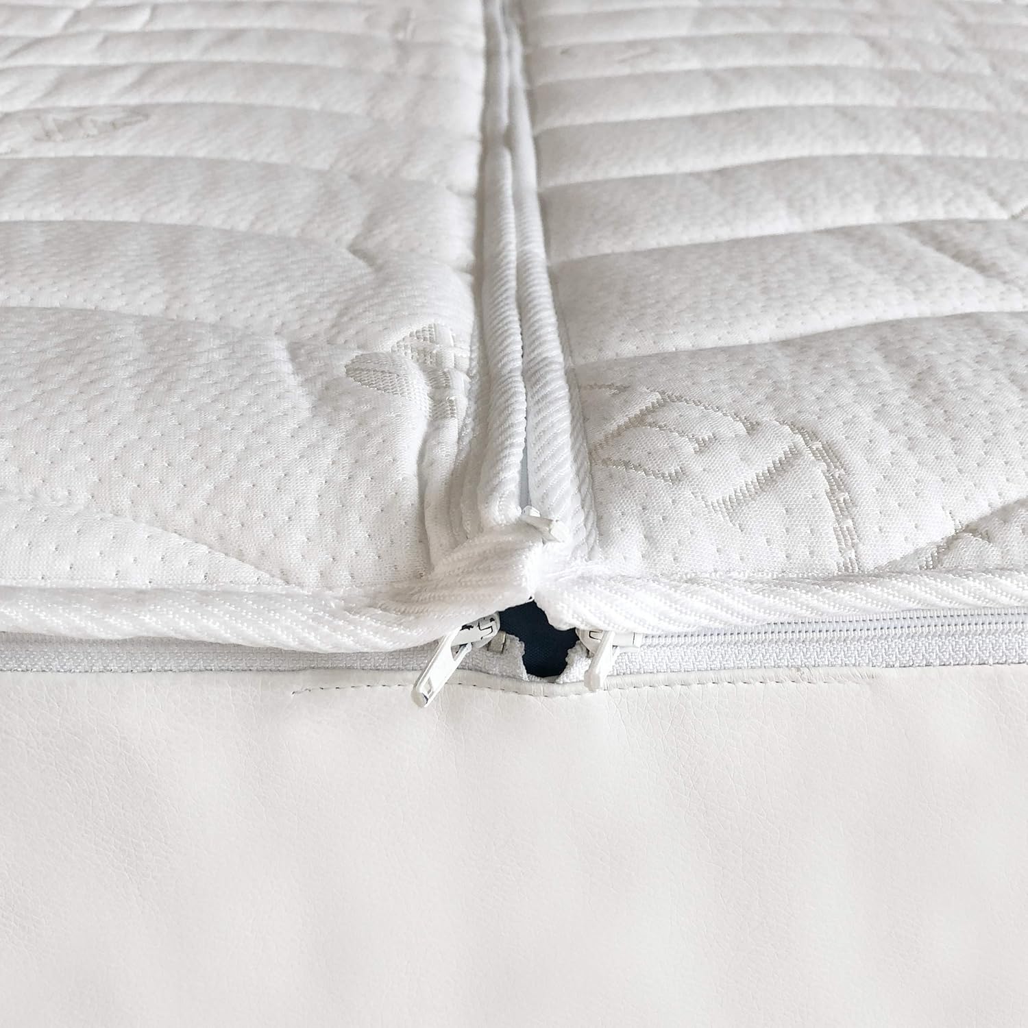 Aqua Sense Premium Tencel Wasserbett Bezug 180x210 cm Mit Reißverschluss I Auflage Überzug Matratzenauflage 180/210