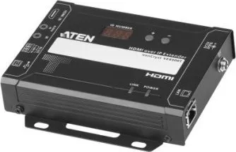 ATEN VE8900T-AT-G, 1920 x 1080 pixel, AV sender, 100 m, Ledningsført, Sort