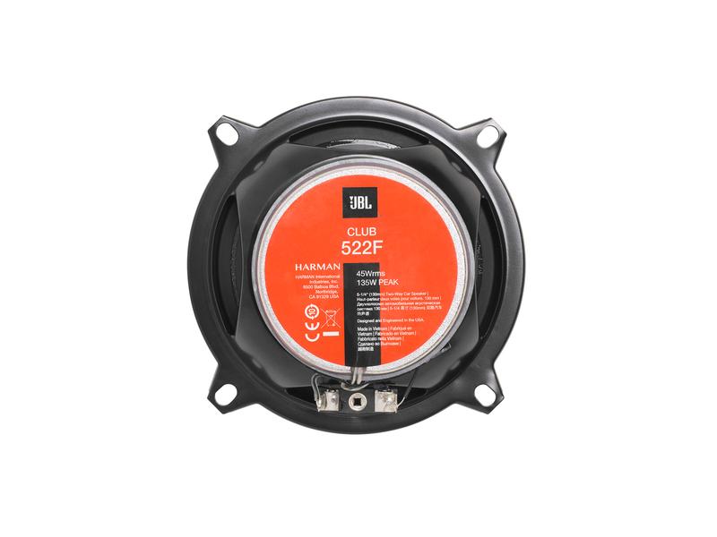JBL Car 2-Weg Lautsprecher Paar Club 522F Car Hifi Lautsprecher