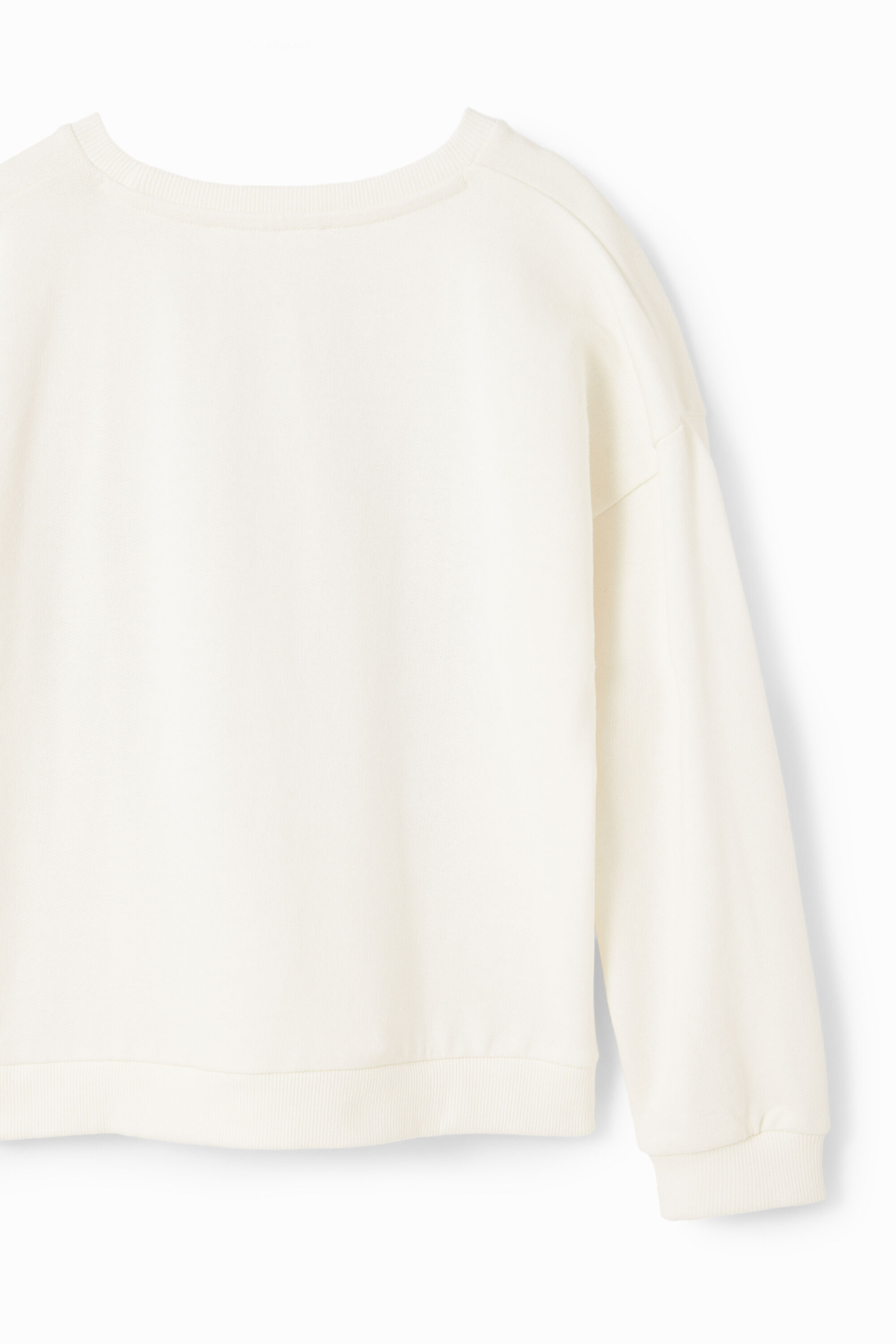 Sweat-shirt fleurs logo