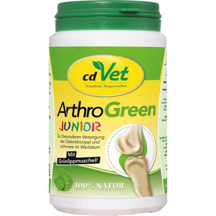 Arthrogreen Junior Pulver für Hunde und Katzen, 140 g