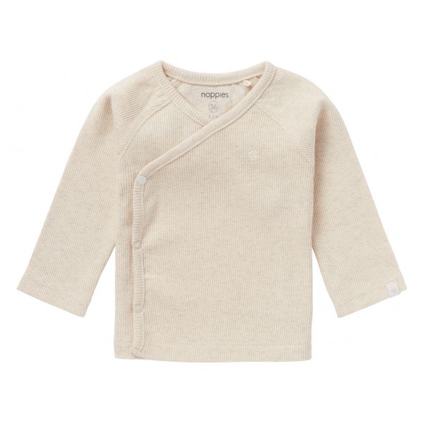 Noppies Rib Nanyuki Shirt Taupe Melange Mt. 44
