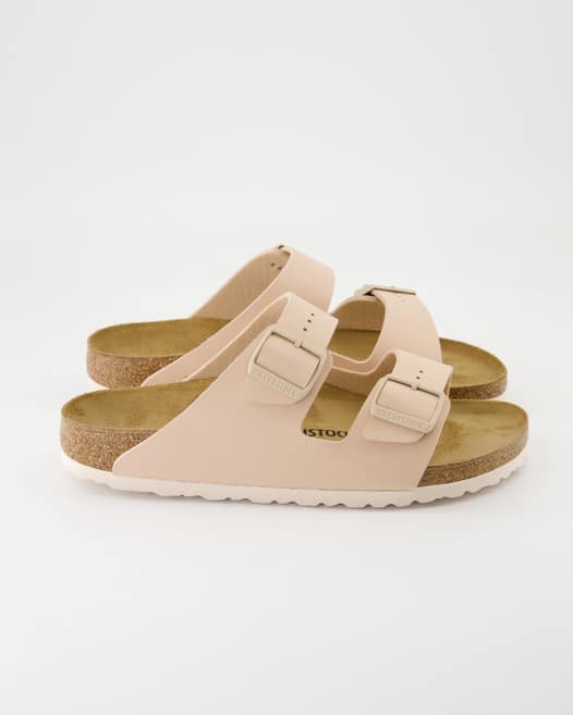 Birkenstock Arizona Pantoletten in Beige