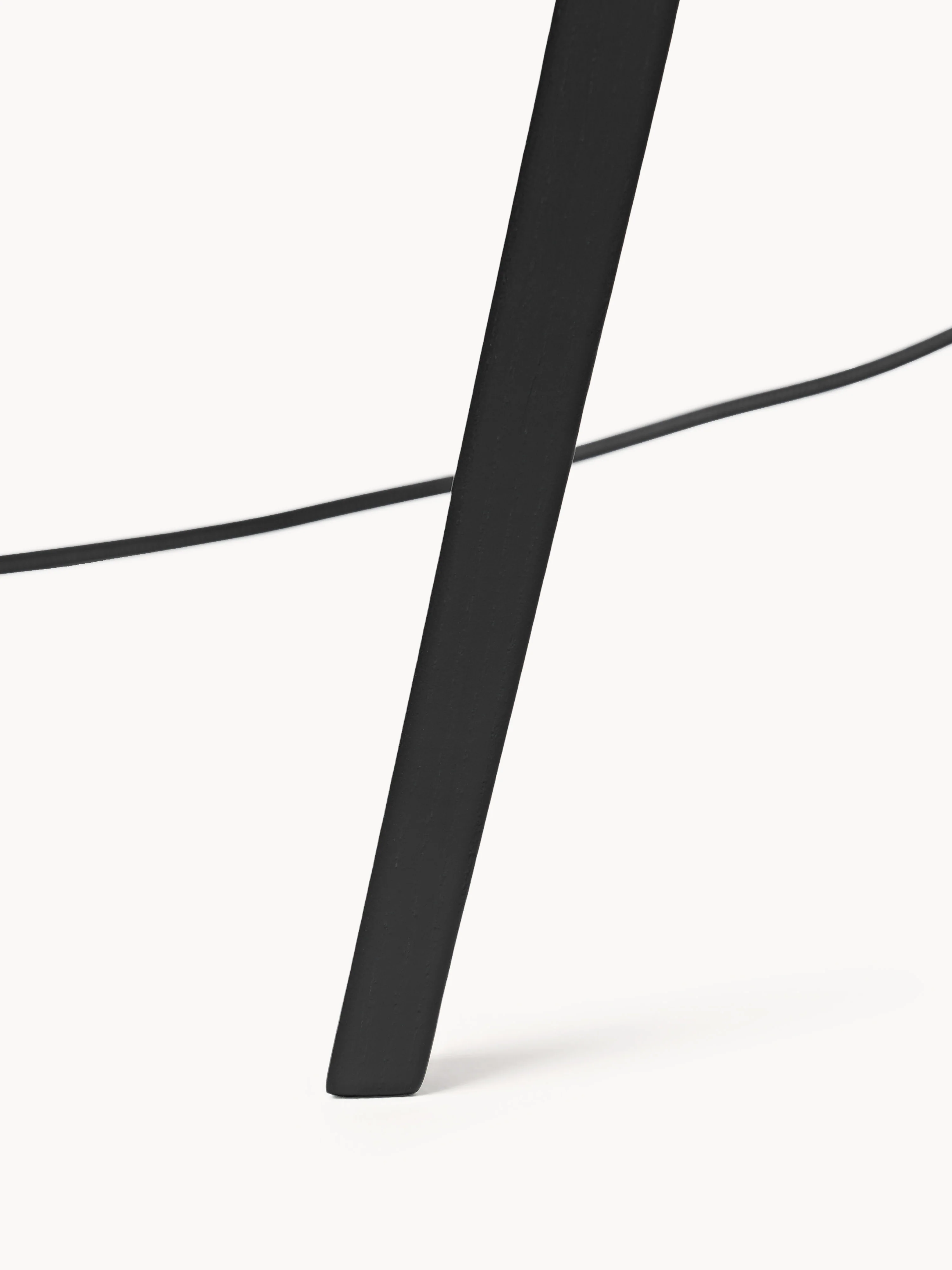 Tripod vloerlamp Jake van massief hout