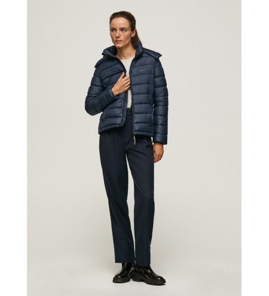 Jaqueta impermeável Alexa da Pepe Jeans, azul-marinho