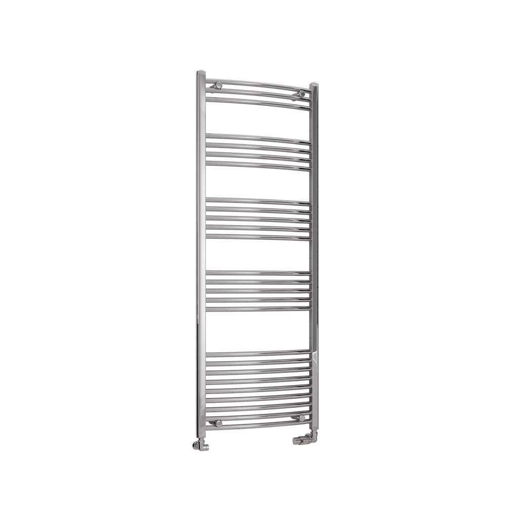 Eastbrook Wendover gebogen handdoekradiator 60x160cm 545W chroom