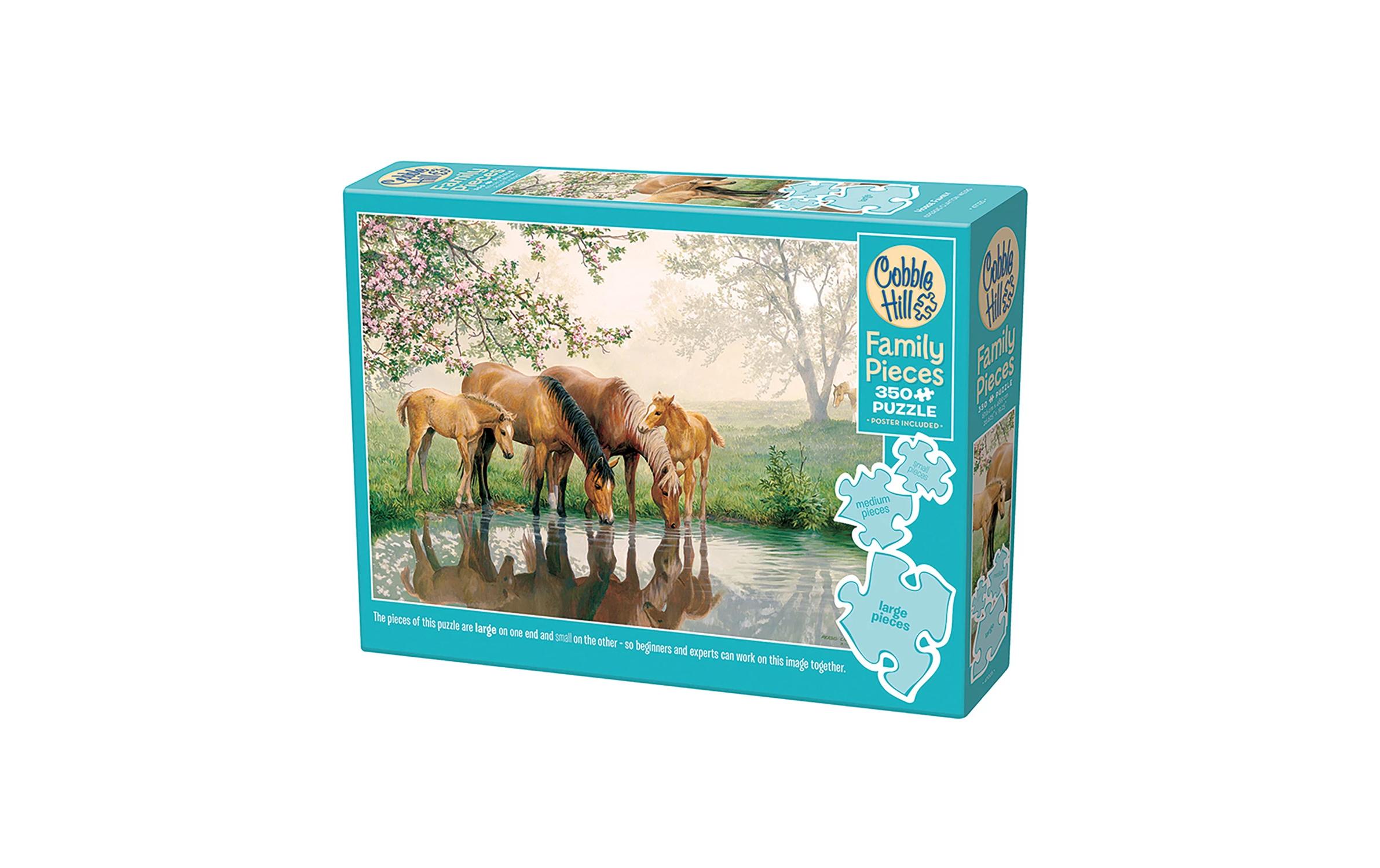 Puzzle Pferdefamilie 350 TeileSpiel für die ganze Familie