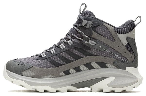 Chaussures de Randonnée Merrell Moab Speed 2 Mid Gore-Tex Gris