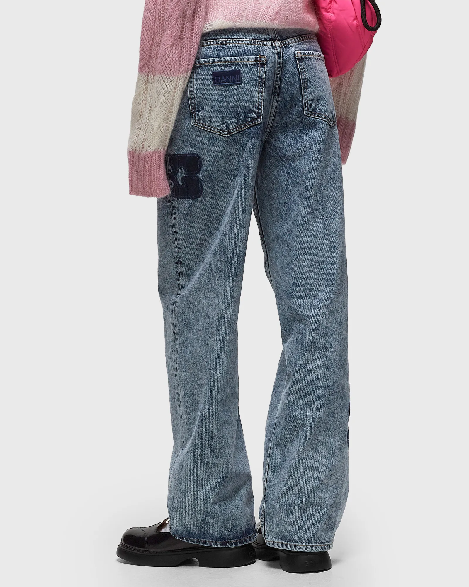 Ganni Patch Denim Izey