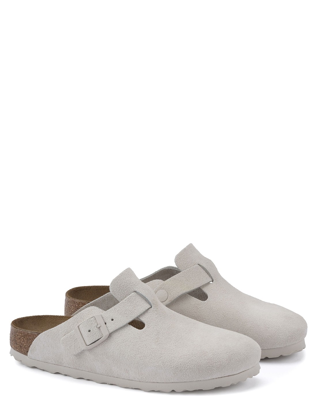 birkenstock Sabot Femme Boston vl Antique White