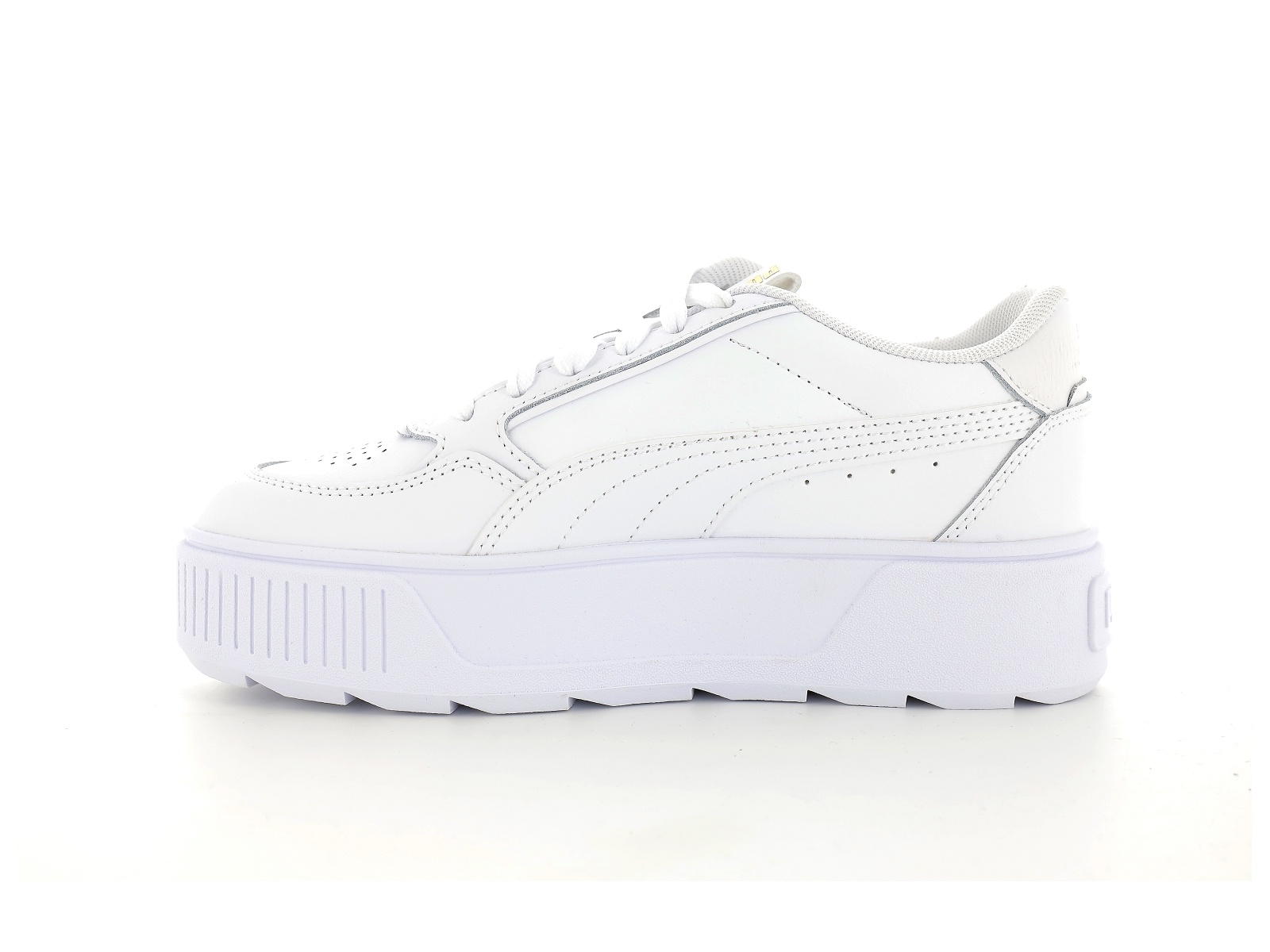 Puma-387212 Matières combinées Blanc