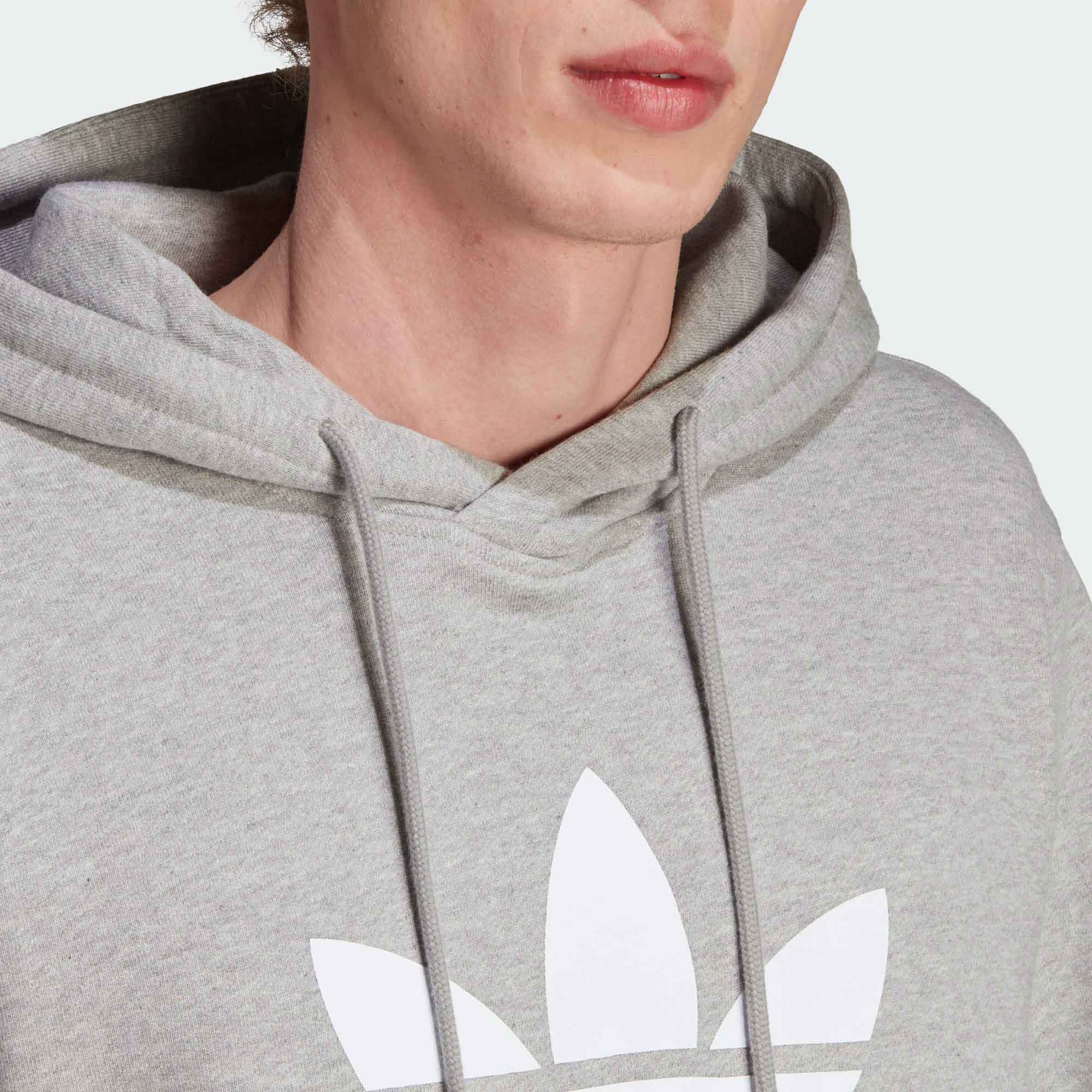 Adicolor Classics Trefoil Hoody Herre Medium Grey Heather