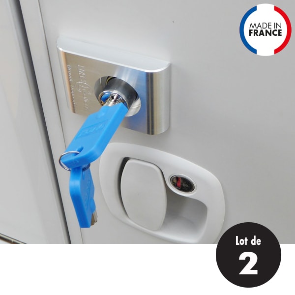 Lot de 2 Verrous IMC coffres intégrés