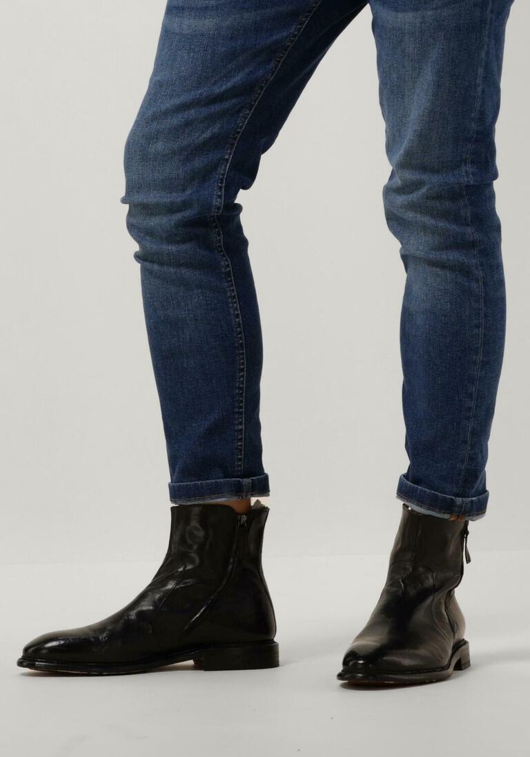 CORDWAINER zwarte cordwainer enkellaarsjes 23019