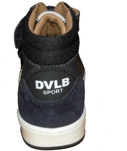 Develab - 44307 - Klittenbandschoen - 639 Navy - Leer