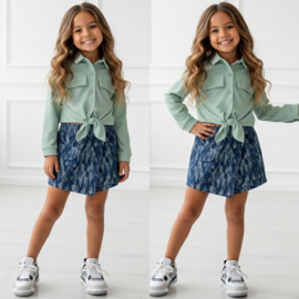 Urban blue skort