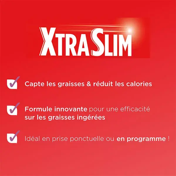 Forté Pharma Xtraslim 3 em 1 Bloqueador de Gordura e Açúcar 60 cápsulas