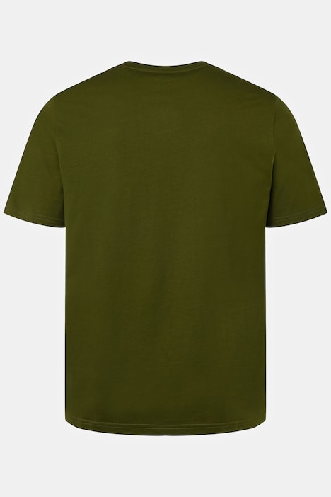 Henley, Basic, Knopfleiste, Halbarm