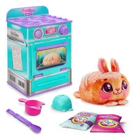 Moose Toys Cookeez Makery Oven (grün-blau) - Brot