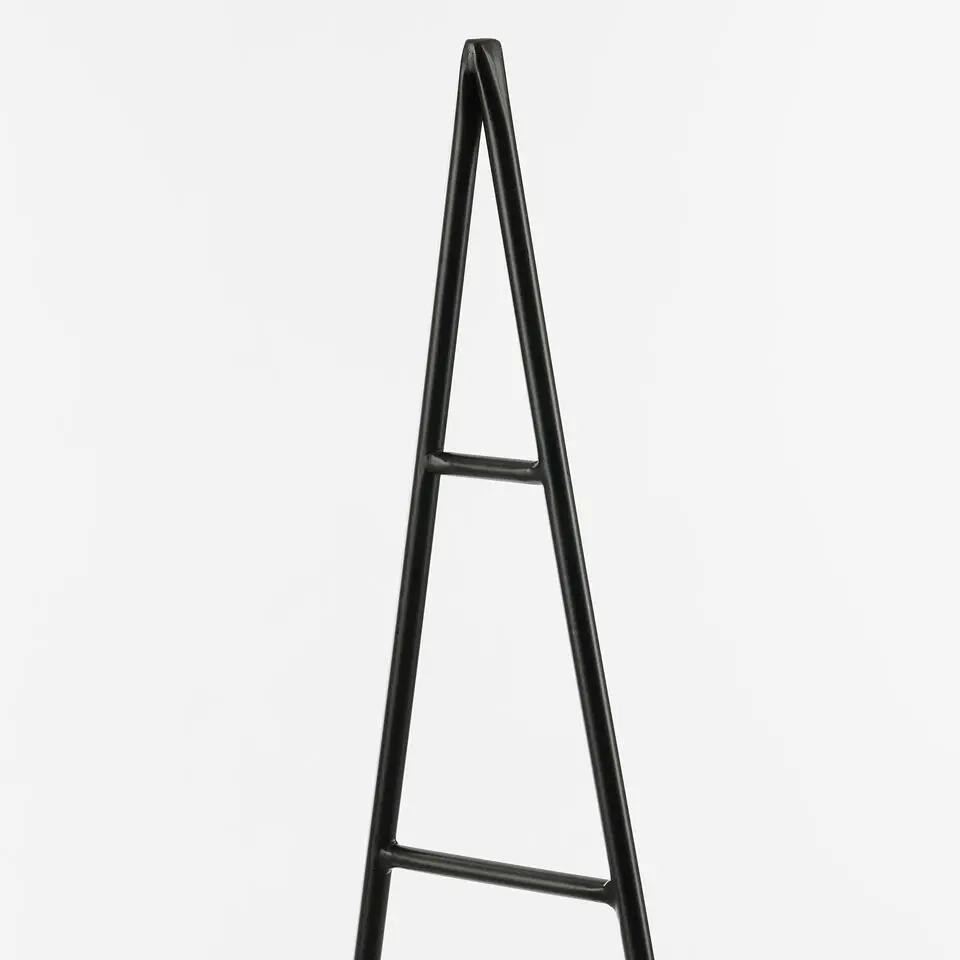 Mica Decorations Decoratie Kerstboom - L34 x B12 x H90 cm - IJzer - Zwart