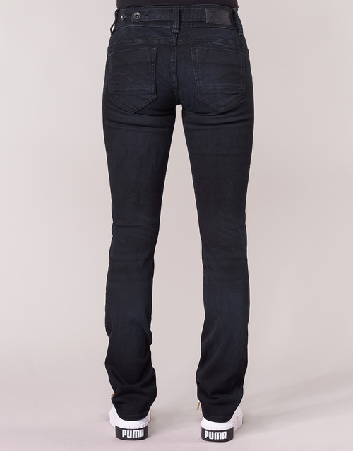 G-Star Raw - MIDGE MID STRAIGHT WMN - Bleu Dark Aged