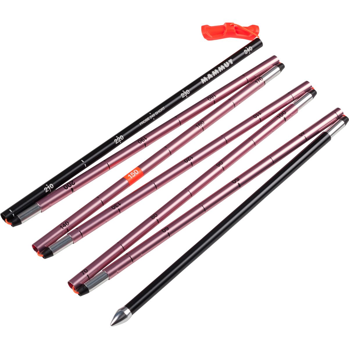 Mammut Probe 240 Short Lawinensonde dragon fruit