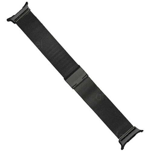 Samsung Galaxy Watch Ultra Edelstahl Milanaise Armband mit Klickverschluss (Gelenkumfang: 140-220mm) - Schwarz