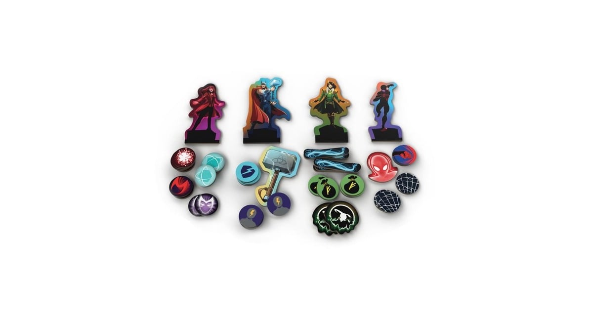 European Player NetworkDice Throne: Marvel 4-Hero Box Dobbelspel  (Engels, 2 spelers, 20 - 40 minuten, Vanaf 8 jaar)