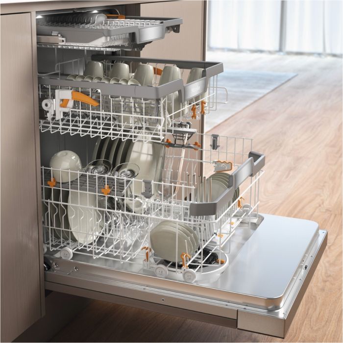 Miele Einbau-Geschirrspüler G 7930 SCi AutoDos Obsidianschwarz