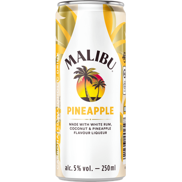 Malibu - Pineapple - 250ML