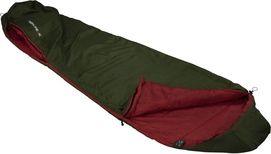 High Peak Lite Pak 800 Schlafsack Leichtgewichtiger Mumien Schlafsack  210 x 75 cm 800 g