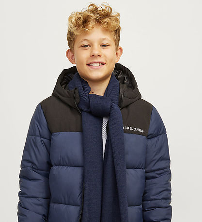 Jack & Jones Halst?rkl?de - Strik - JacDna - Navy Blazer