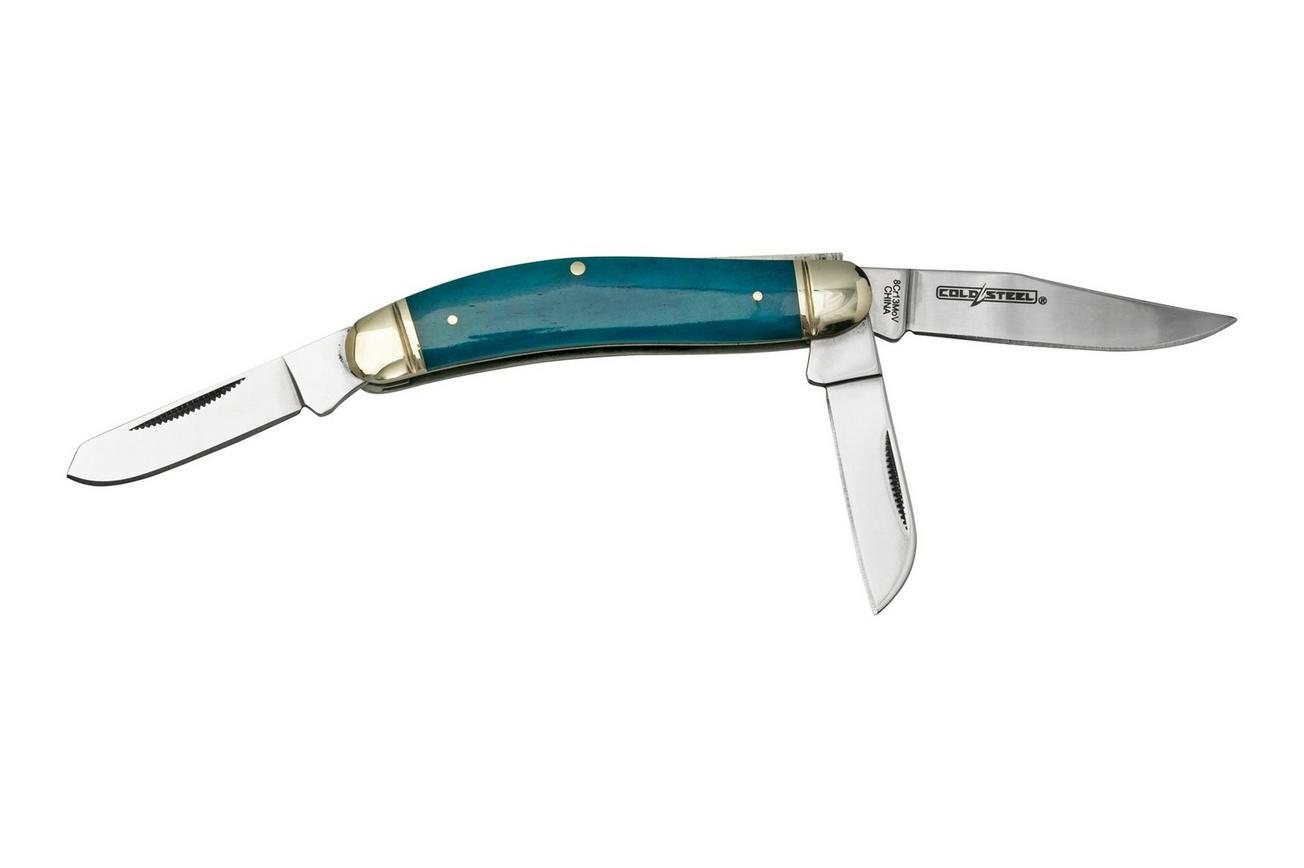 Cold Steel Gentleman's Stockman FL-GSTKM-B, Blue Bone, zakmes