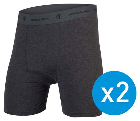 Lot de 2 Sous-Shorts Endura Bike Gris Anthracite