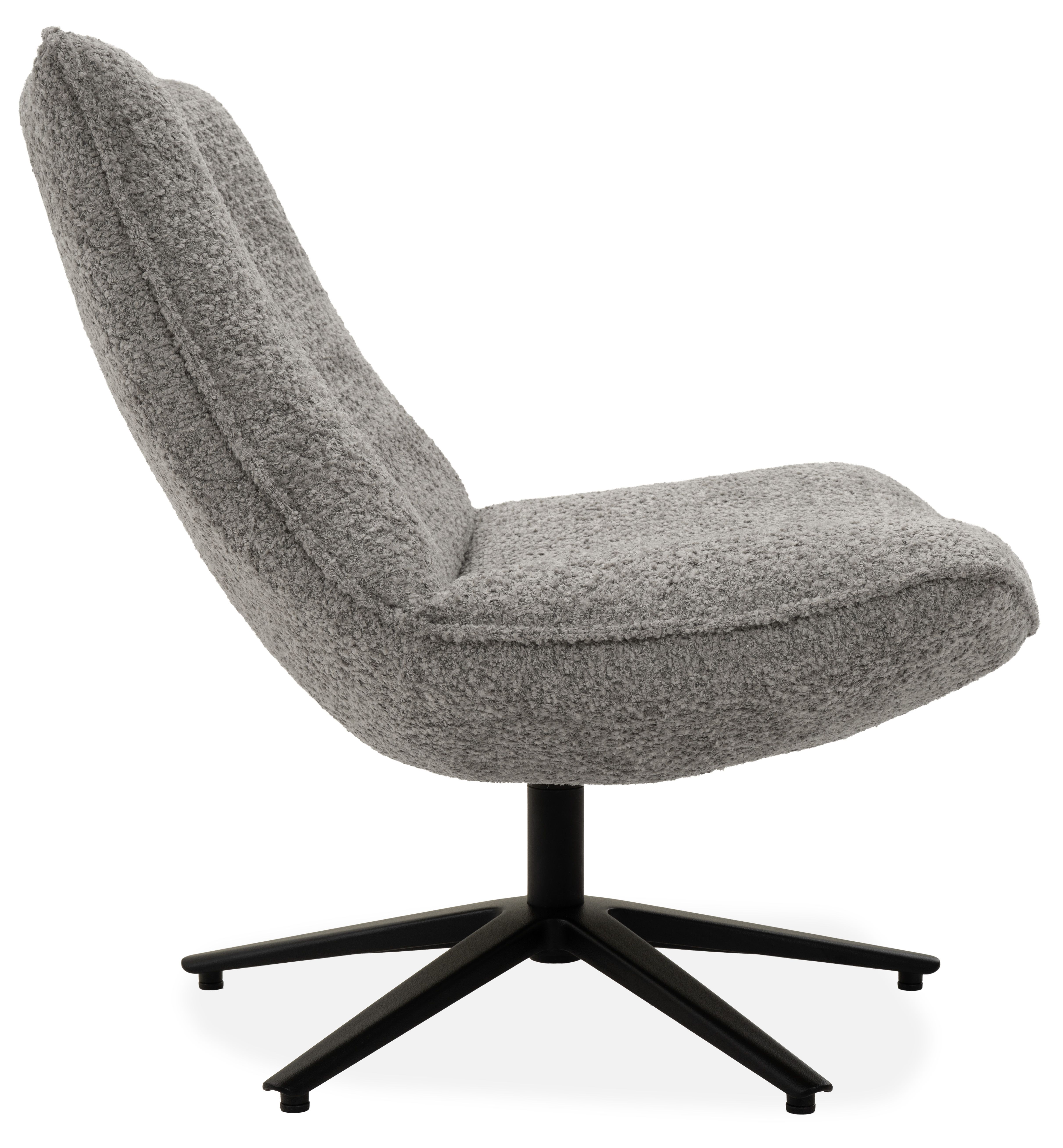 Draaifauteuil Catleen B83 x D83 x H76 cm