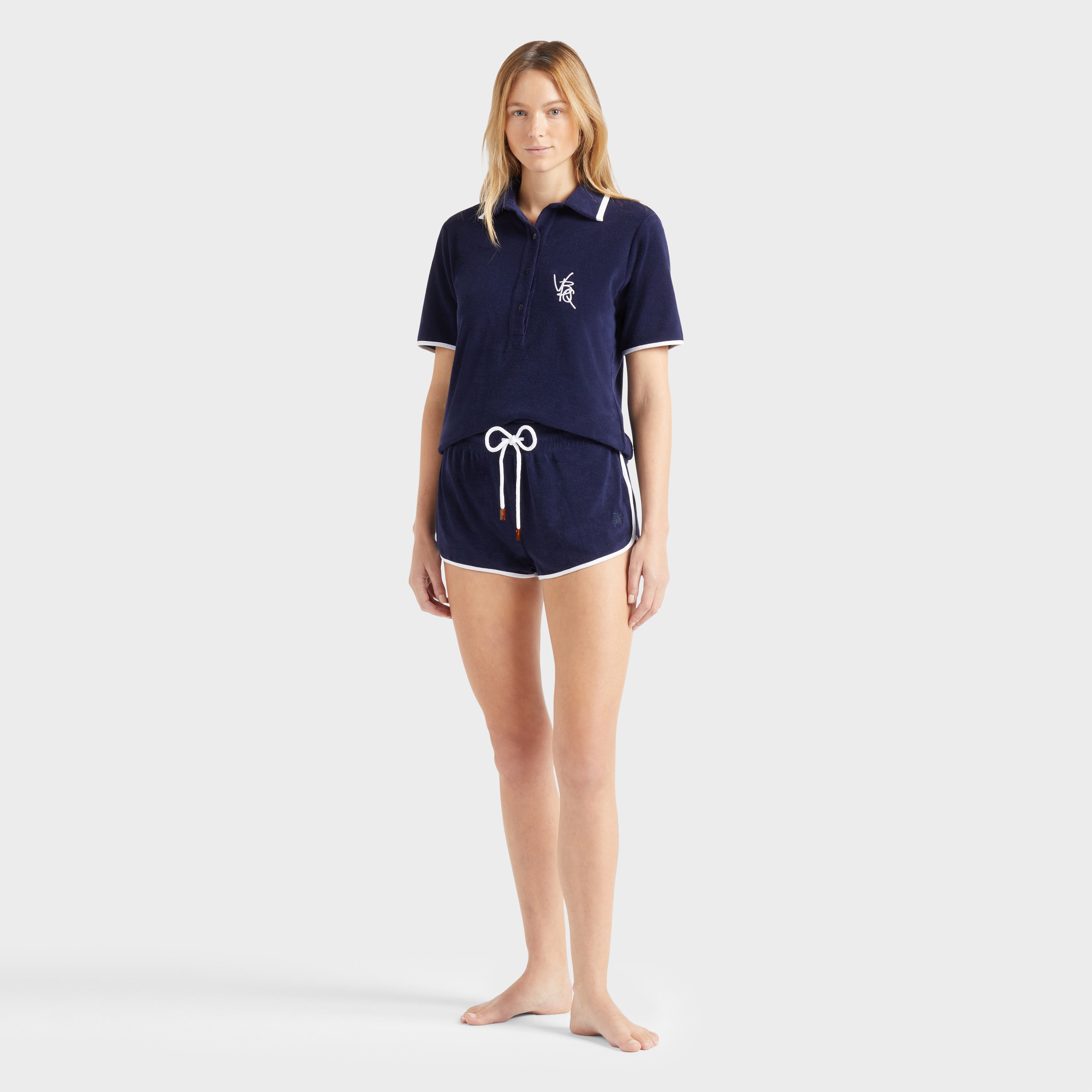 Short de bain en éponge femme VBQ Line