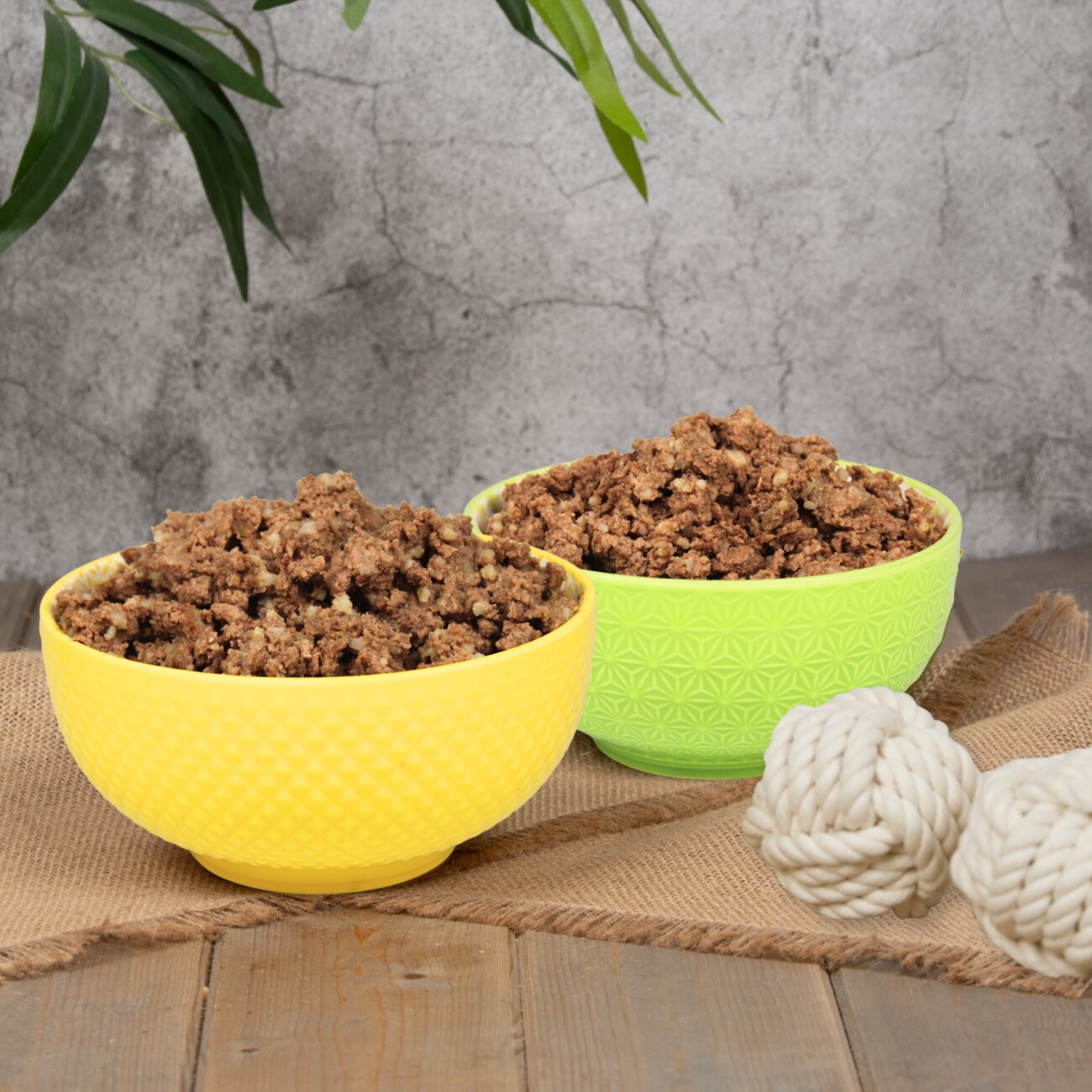 Lyra Pet Lecker.Pet Josie's Saftige Fleischmahlzeit Sensitiv mit Pute & Reis Hundefutter Nassfutter 6x800 g